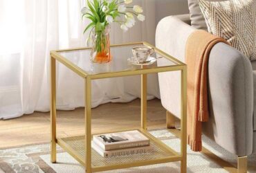 small glass coffee table 1